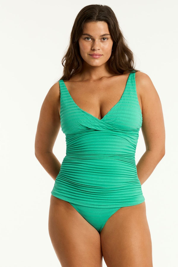 Sea Level Capri Cross Front Tankini